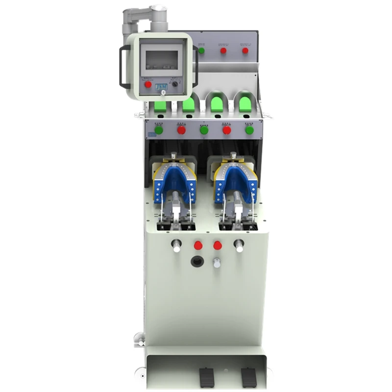 Easy Operating Airbag Type Energy Saving Two Cold Four Hot Shoe Heel Setting Machine Shoemaking Equipment Shoe Forming Process