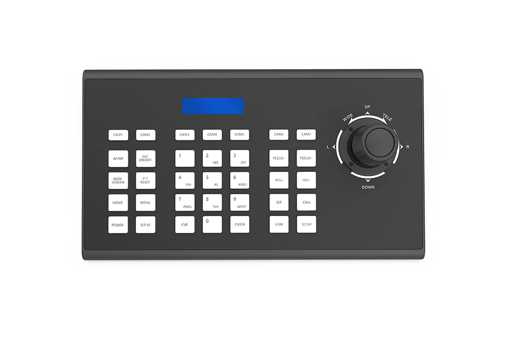 RS485 RS232 RJ45 USB2.0 video conference controller Keyboard HD Analog PTZ Camera Keyboard Controller