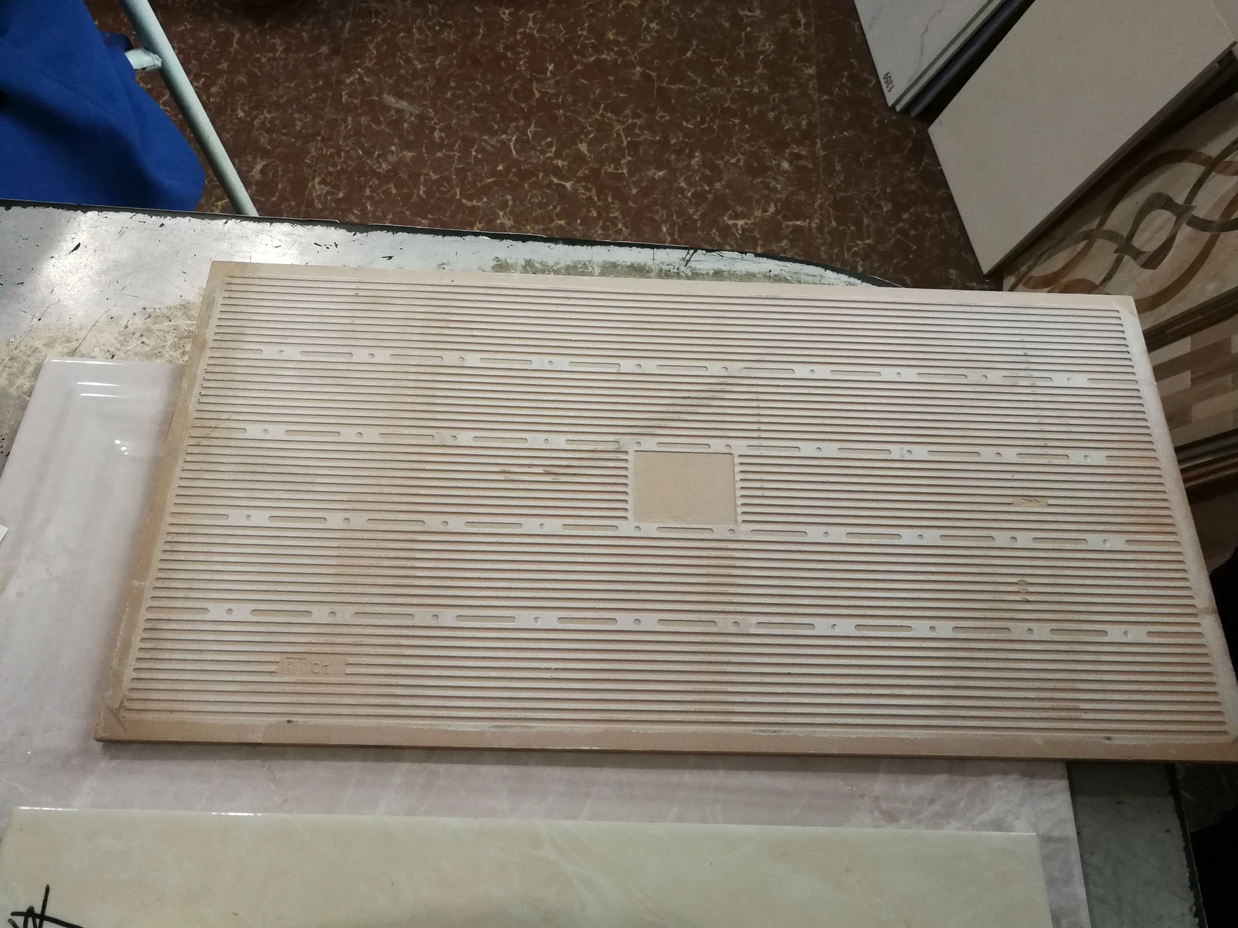 Waterproof Style 250x500mm*7.8mm Ceramic Wall Tile Living Room Kitchen Bathroom South America Peru-Interior Inject Floor 5mm