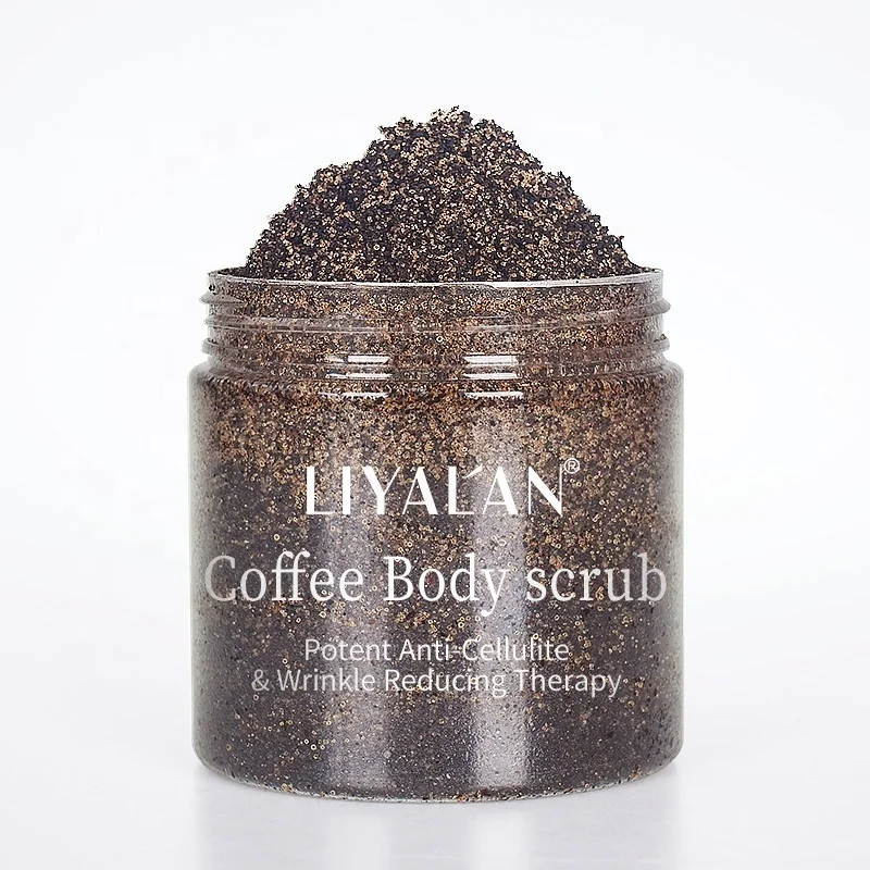 OEM 2020 Best Private label Skin Care Deep Cleansing Face Whitening Natural Organic Arabica Coffee Body Scrub