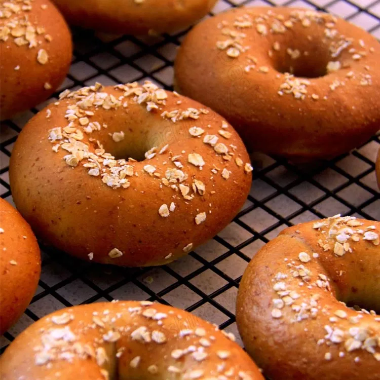 Round Donuts Making Machine/ Automatic Bagel Bread Forming Roller Machine for Bread Factory Production Line