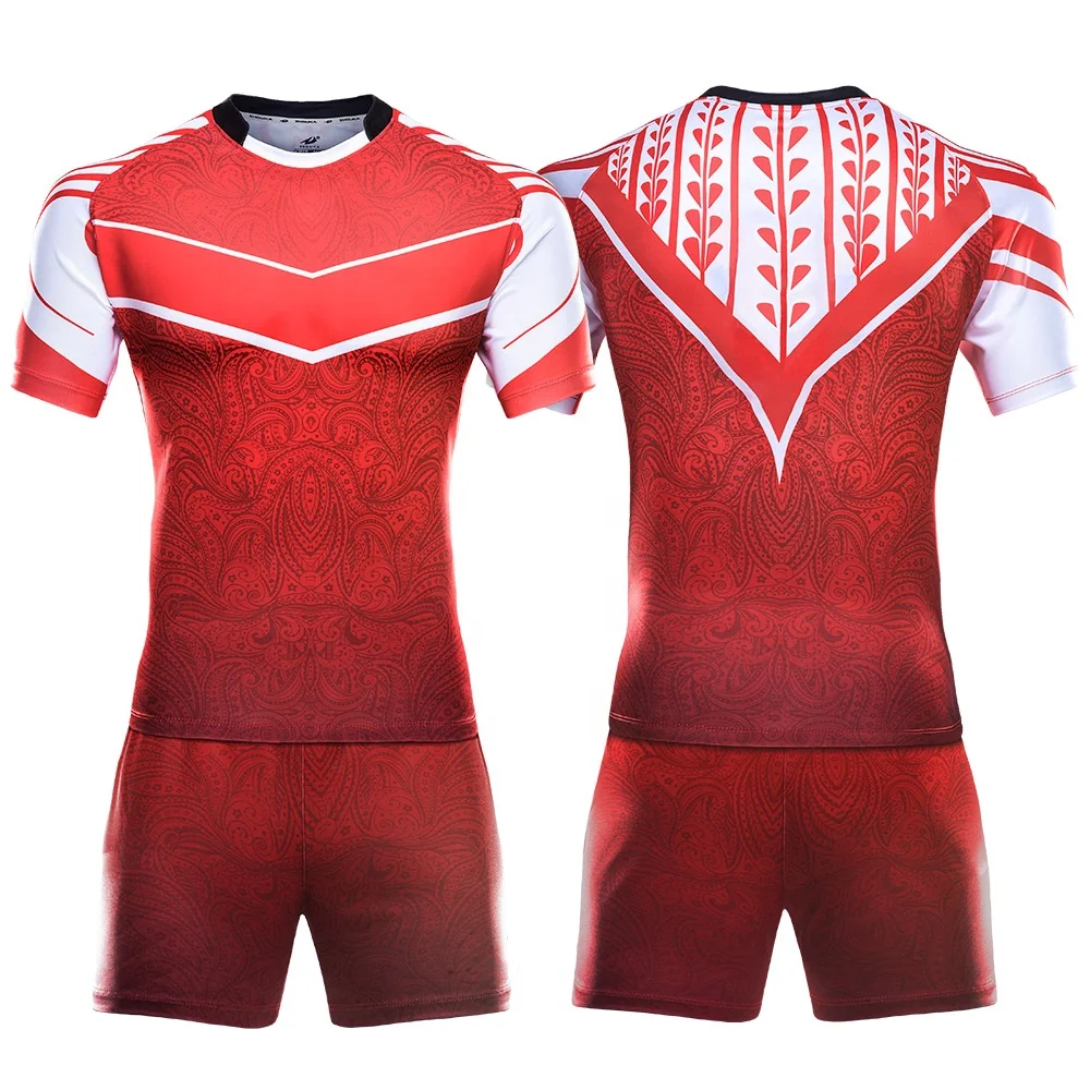 High Quality Sublimation Rugby Jersey rugby jersey sets