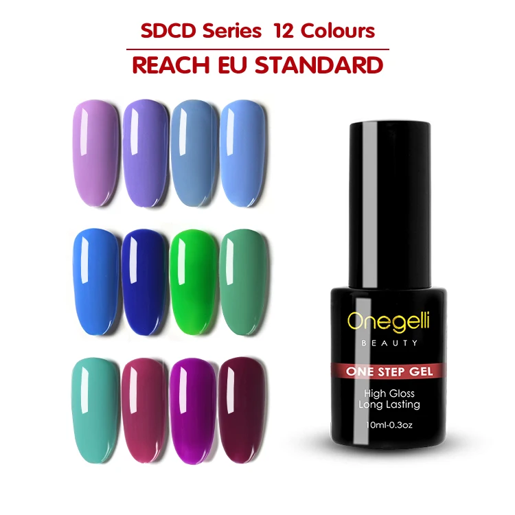 
Biola 1 step uv gel nail polish Varnish Nail Vegan color Gel Polish 