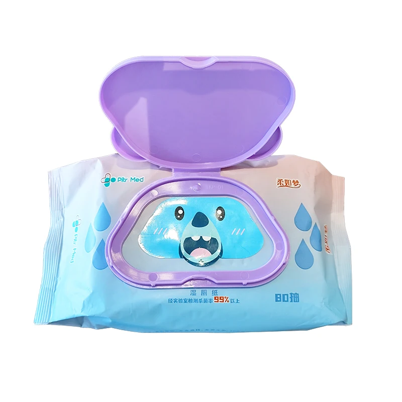 Household flushable disposable wet toilet paper baby adult wipes