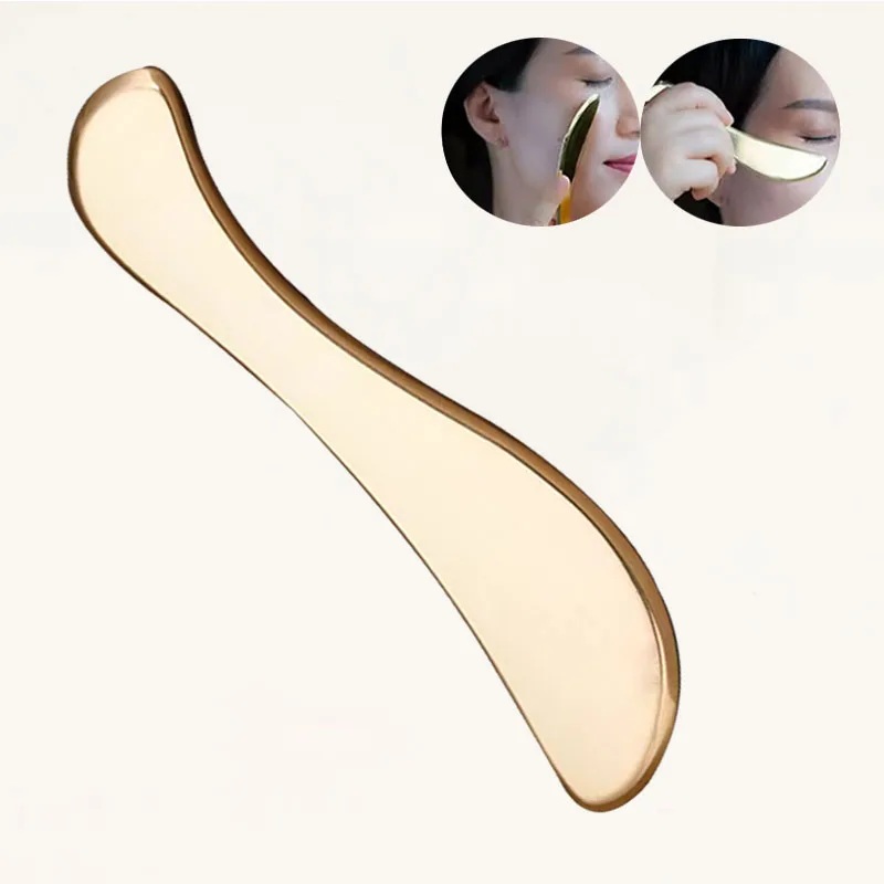 new problem solving products skin beauty equipment gold gua sha massage tool guasha massage face