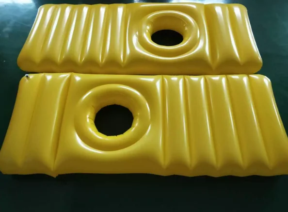 2 in1 soft surface pool floats for pregnant inflatable pillow with hole inflatable bump pregnancy bed air mattress
