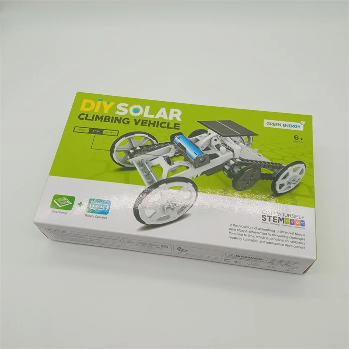 Solar Toys Mars Explore Car Model Solar Powered Up Grade Car Solar Toy for Children Electronic Toy Car