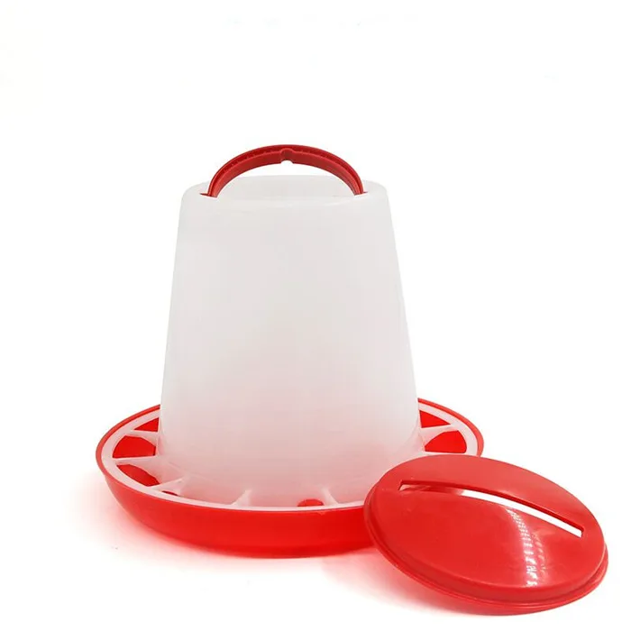 Plastic 1.5 kg chicken feeder animal drinkers and feeders Broiler chicken feeder for sale
