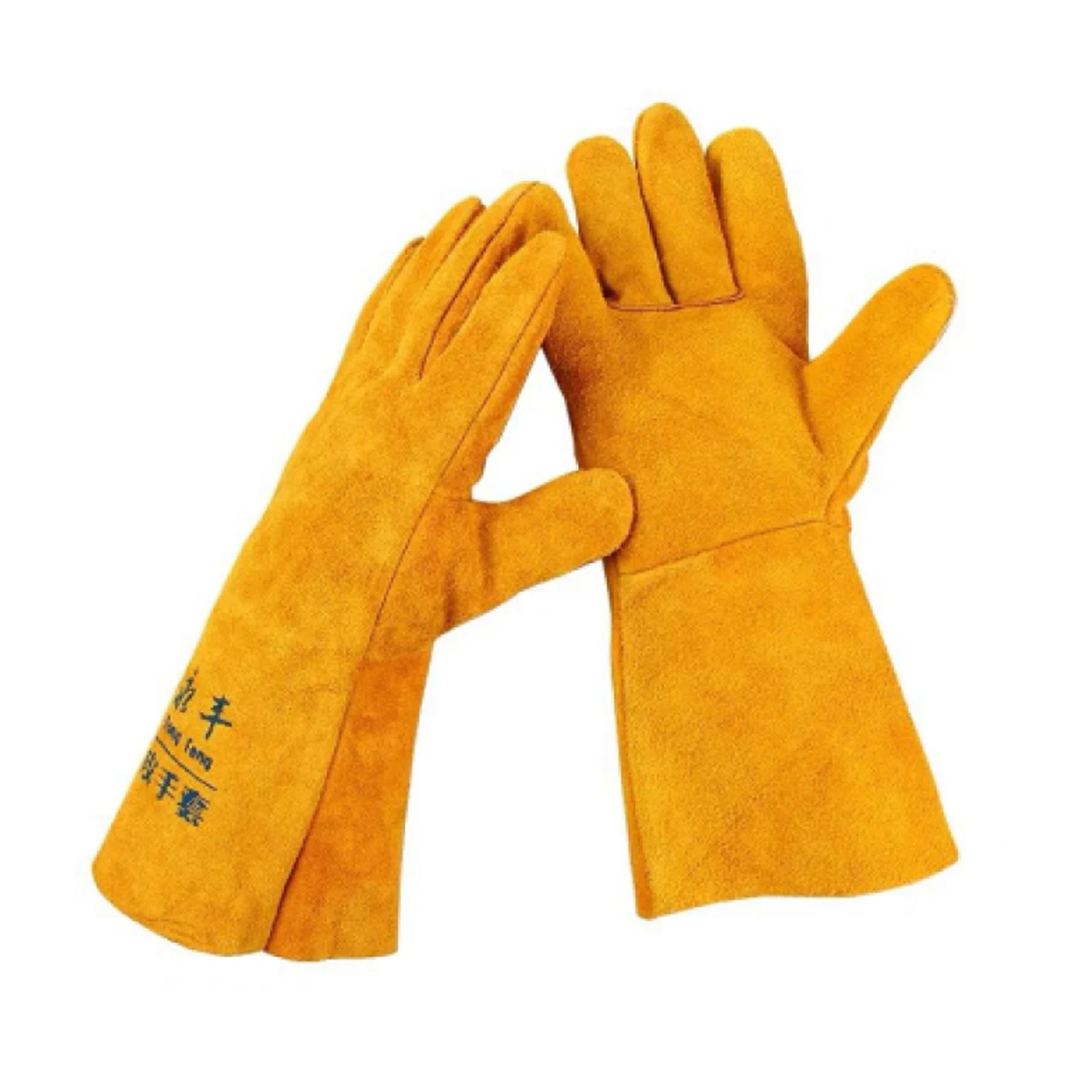Industrial Heat Resistant Hand Tig cow leather Welding Gloves for Welder Workers