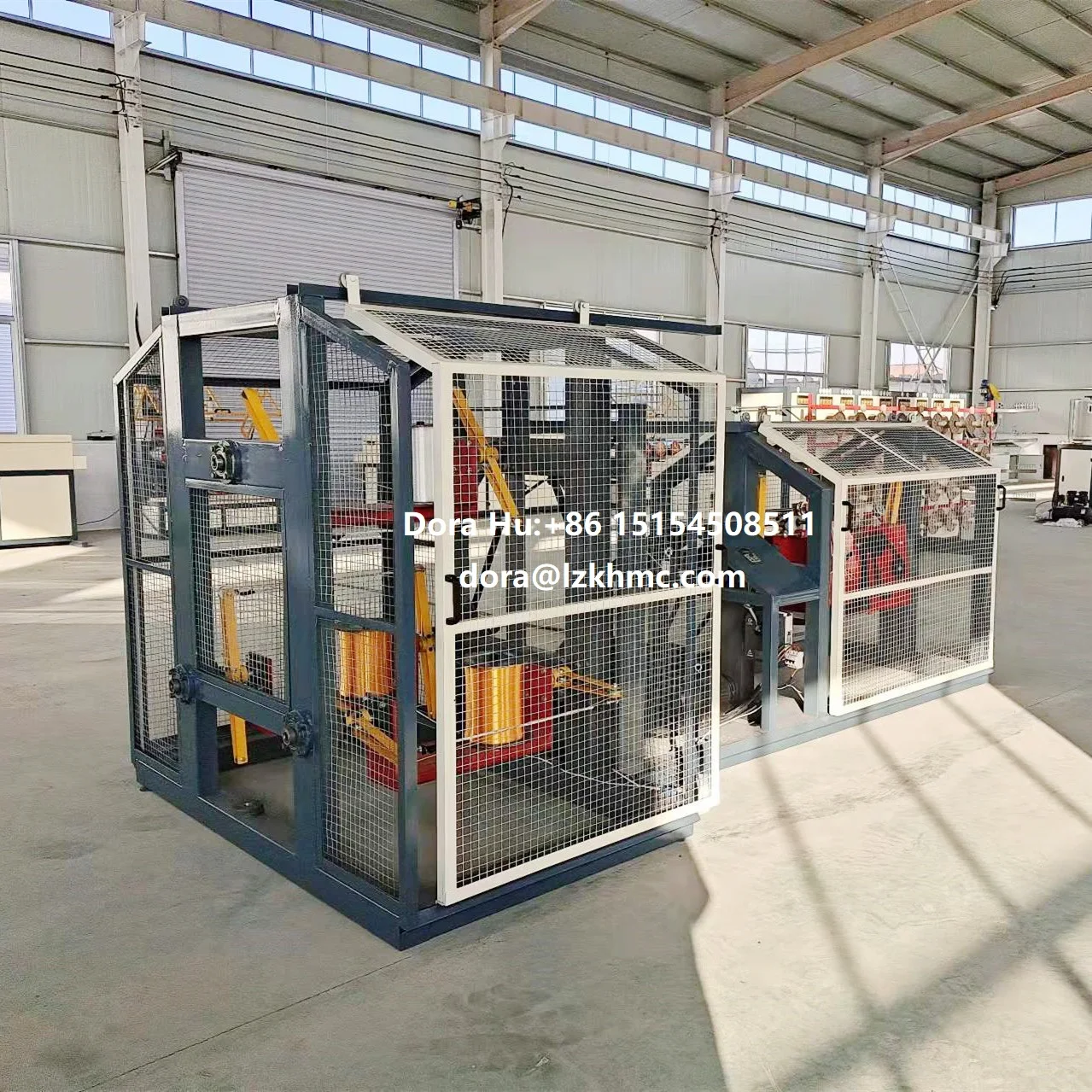 High quality high output twisted PP PE plastic rope making machine 3-strand rope twisting making machine