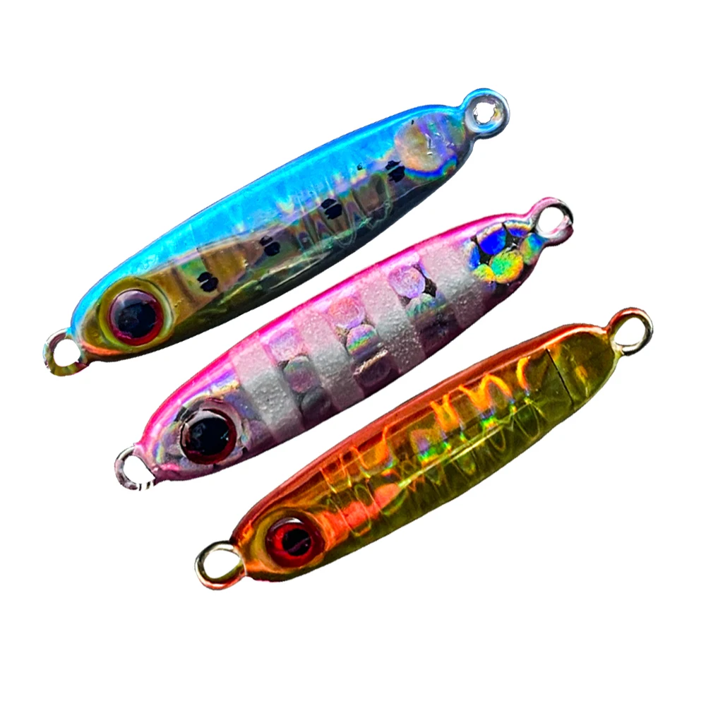 HONOREAL 6g Mini Lead Sinking Fishing Lure Good Performance Fishing Lure Metal Jig