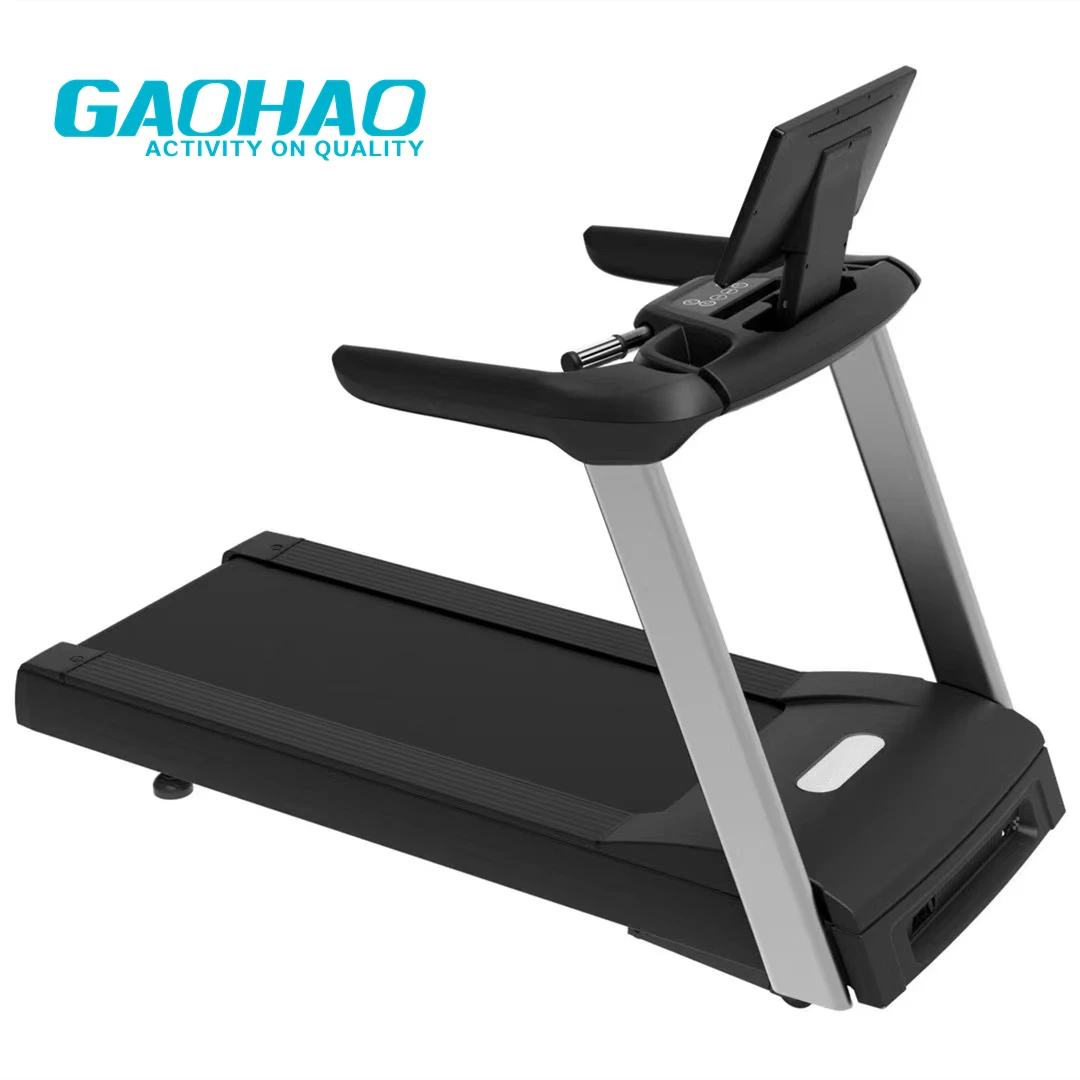 GAOHAO treadmill for fitness gym and home treadmill with touch screen smart run AC 3.0 HP/4.0 HP Large screen Heart Rate Test
