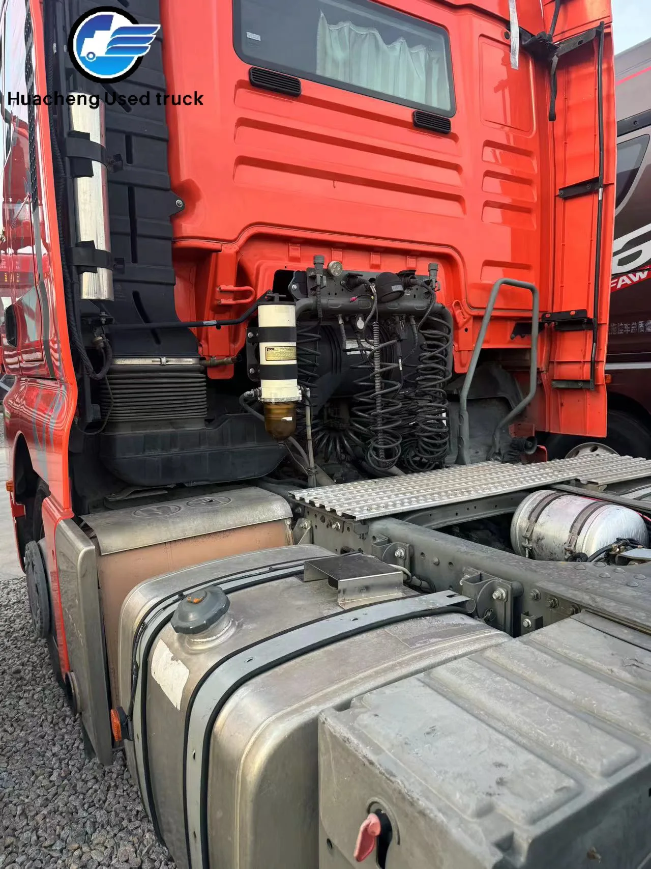 40 tons diesel Shandeka truck 6x4 tractor head used truck tractor