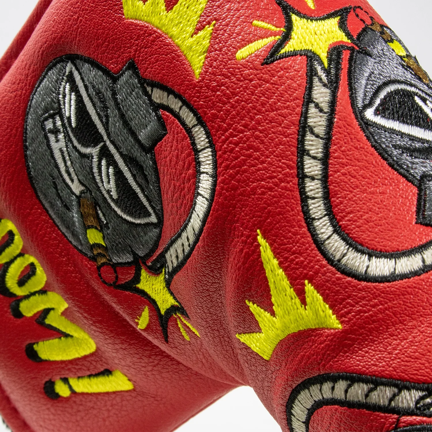 Factory Direct Selling Embroidery Leather Putter Covers Blade Putter Cover OEM Golf Club Covers