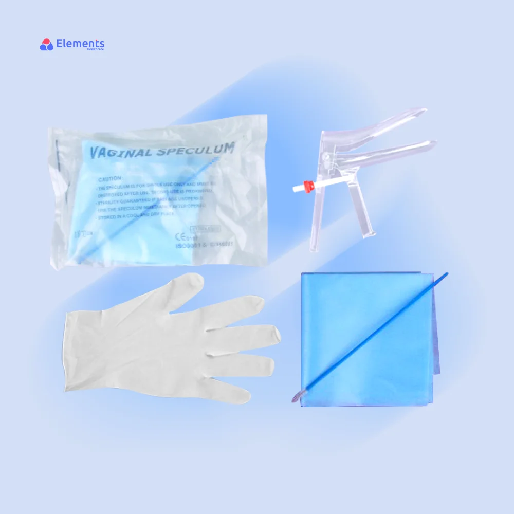 Different Sizes Medical Disposable Vaginal Speculum with light Sterile plastic Vaginal Speculum Source Disposable Speculum