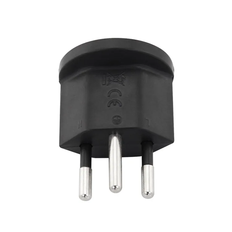 Cheap electrical portable AC 16A 250V France to Swiss mini plug adapter