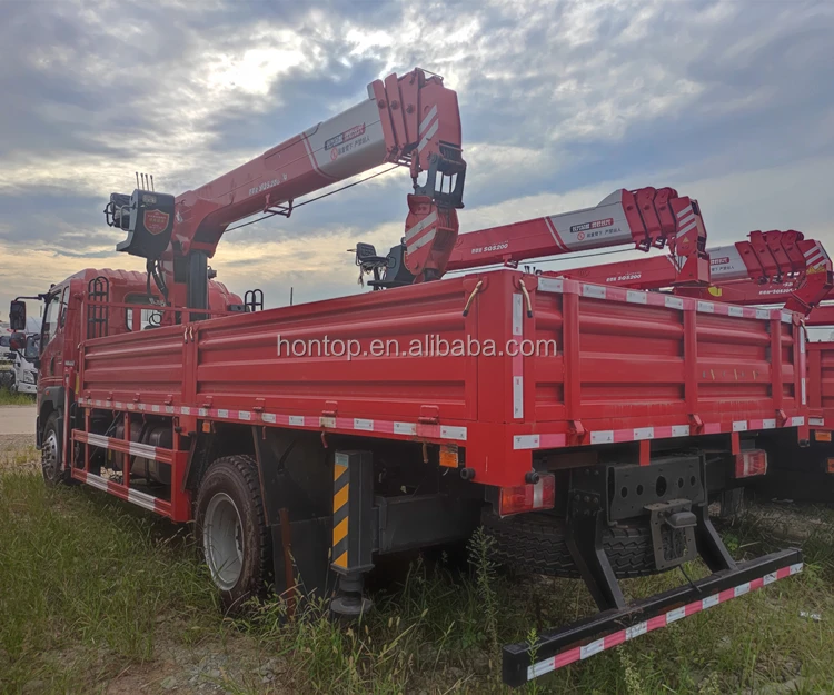 2 3.2 4 6 8 10Ton Small Knuckle Boom Lift Hydraulic Telescopic Folding Truck Crane