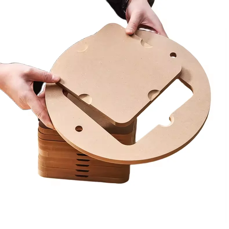 Square Round High Density Fiberboard Pottery Tools Kit Clay Drying Board