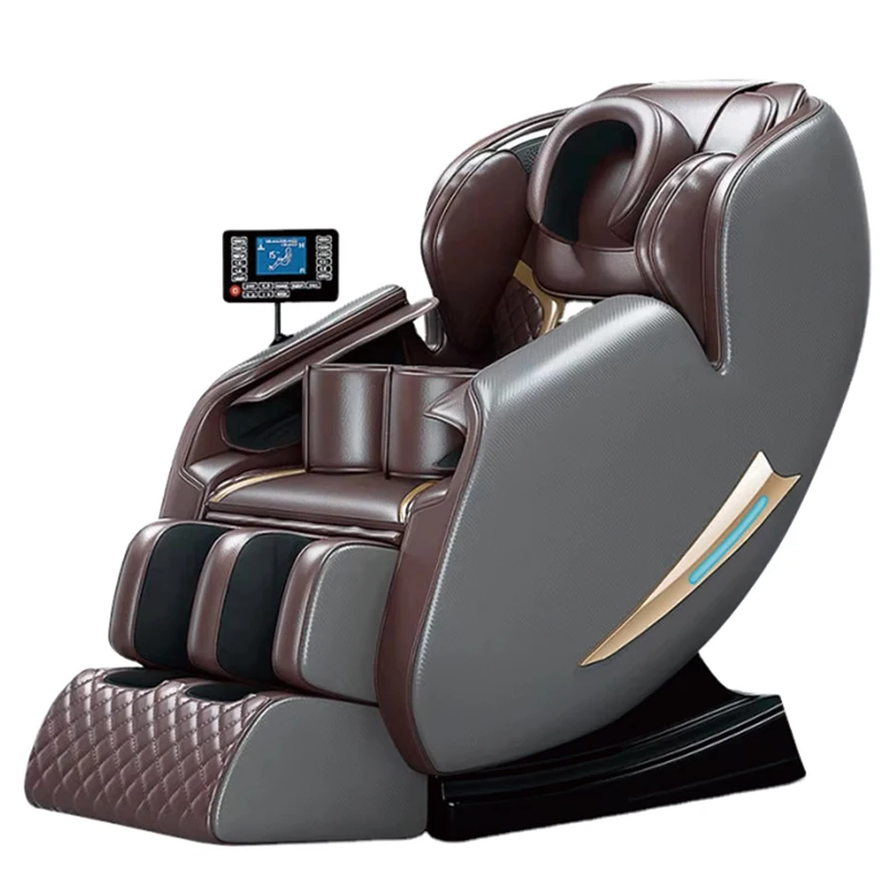 4D Infrared Heating LCD Electric Intelligent Full Body Salon Spa 0 Gravity Luxury Massage Chair