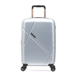 BENRO Black Silver Blue Carry-on Lightweight Luggage Cabin 4 Wheel Trolley Suitcase Set