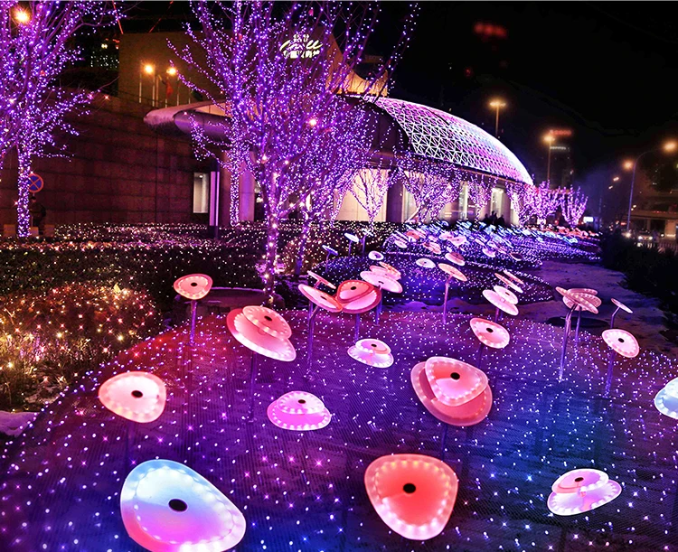 IP65 Waterproof 65.6ft Outdoor Indoor USB Power Dream color fairy lights Decor Patio RGBIC Addressable led smart String Lights