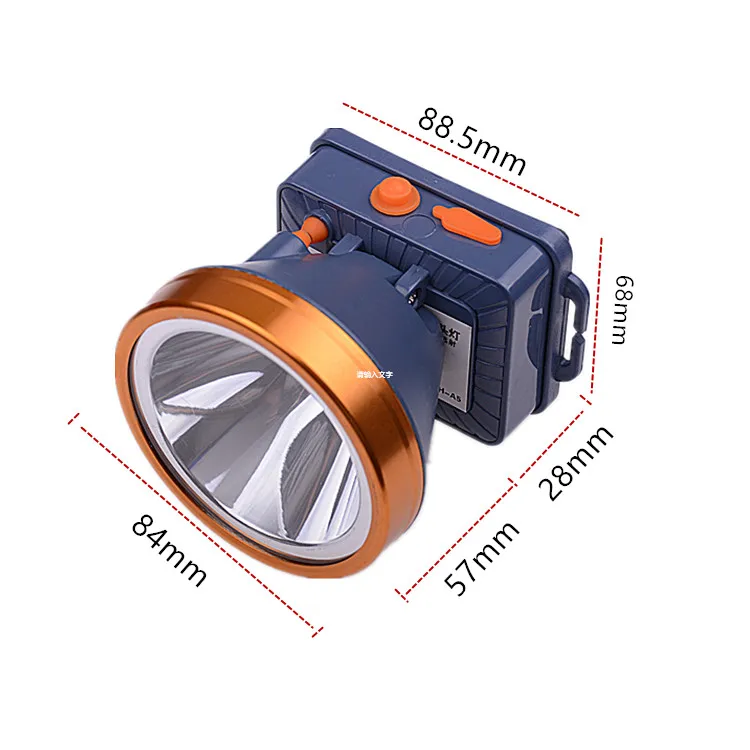Factory Hot Selling Cheap Waterproof XPE Head Light, Long Beam Rang Outdoor Rechargeable Operating Headlamp For Fishing