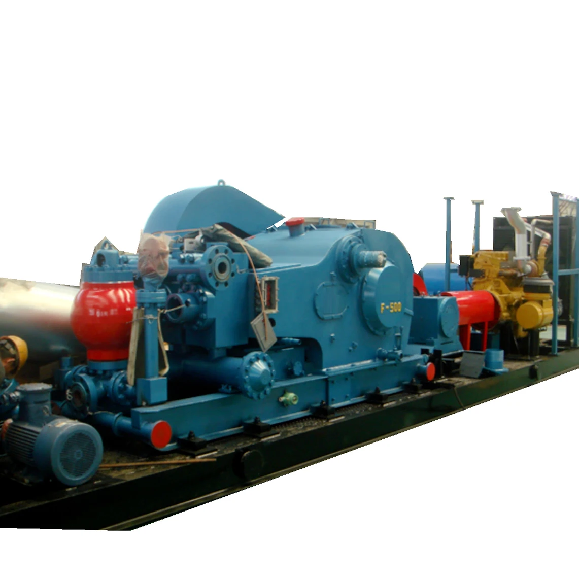 F1000 trailer-mounted mud pump for oilfield drilling rig