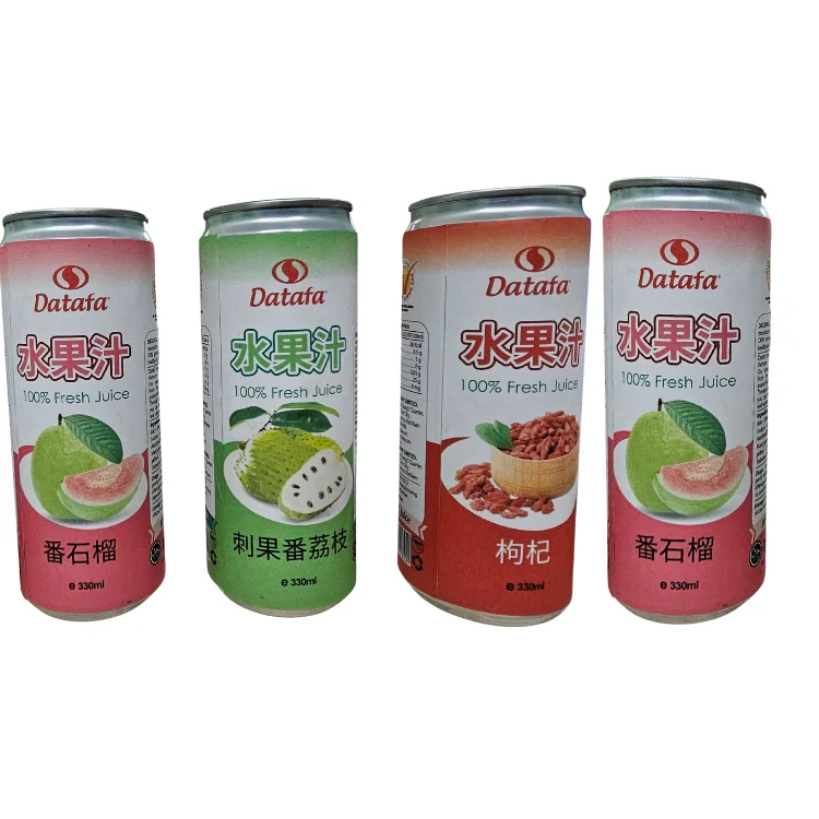 Fruit Juice Datafa High Quality Soft Drinks Packaging Bottle Oem Service Carton Box Made in Vietnam Manufacturer