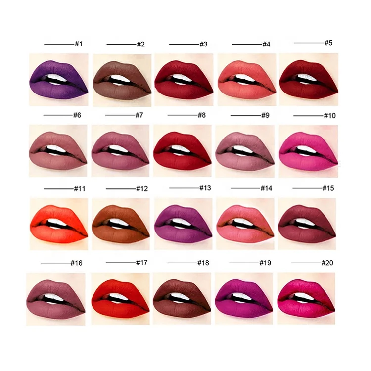 
Best Seller Cruelty Free Matte Lip Gloss Private Label Custom clear no logo Vegan Matte Lipgloss Waterproof 