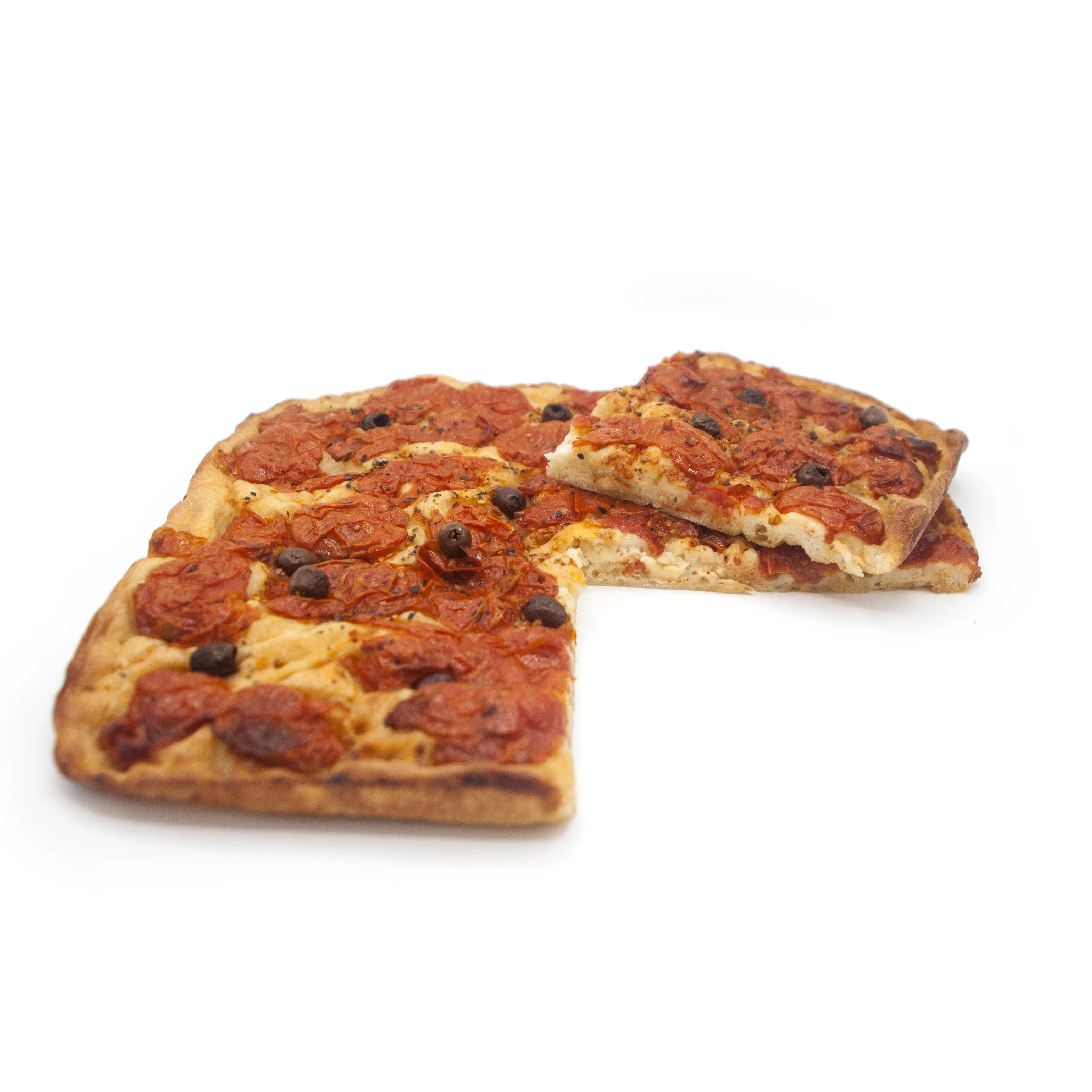 32 cm Readymade Crispy Vegan Cherry Tomatoes Olives Packed Flatbread Made in Italy for Restaurants Hotels Street Food and Horeca