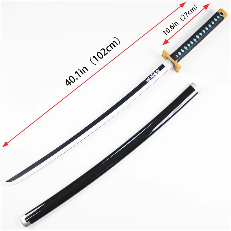 Cheap ninja weapon safety bamboo katana sword toy for Tokitou Muichirou cosplay