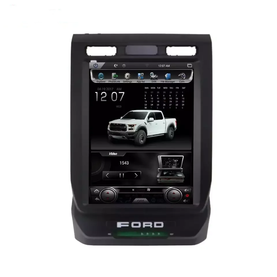 Auto Spare Parts PX6 Tesla Screen Android 9.0 For Ford Raptor F150 2014-2020 Car Video Radio Multimedia Player GPS Navigation
