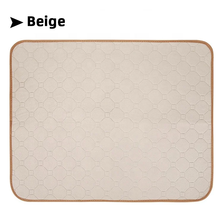 Multi Layer Quick Absorb Waterproof Reusable Washable Pee Training Pet Urine Pad Manufacturer
