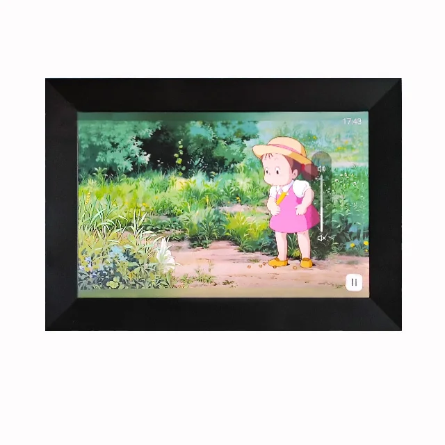 10.1 inch Biu Frame Wifi Touch Screen Nft Display Video Digital Frame