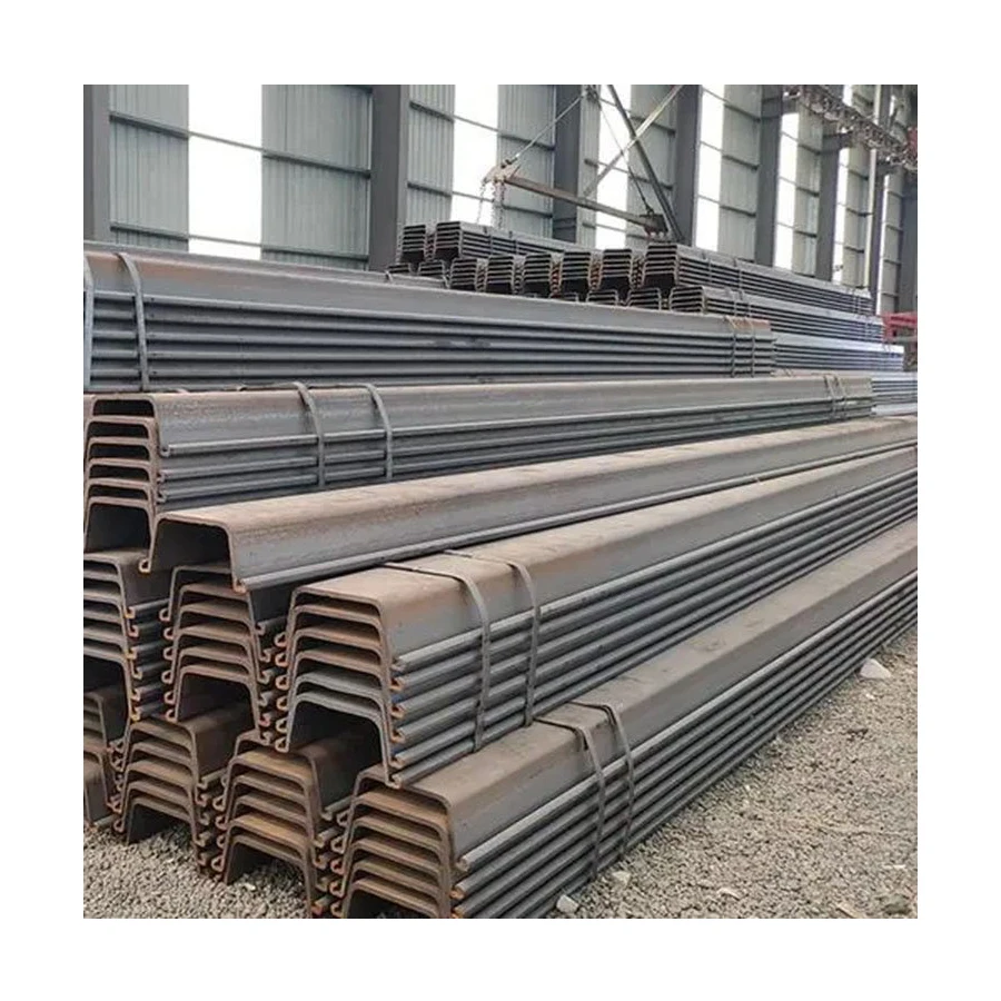 China Supplier Hot Rolled S355 Q345b Sy295 U Type Z Type Steel Sheet Pile with Manufacture Price