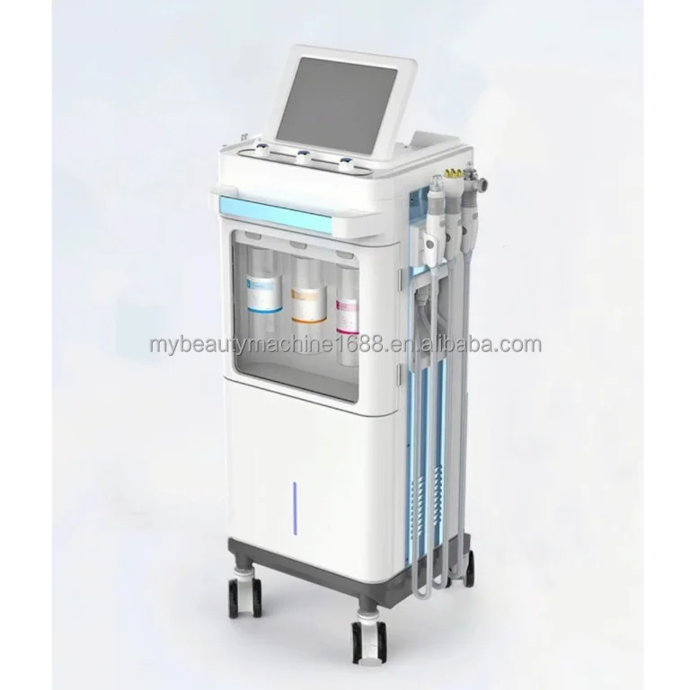 Hydrogen Oxygen Facial Machine hydro skin analyzer for deep cleaning skin rejuvenation home and beauty salons use