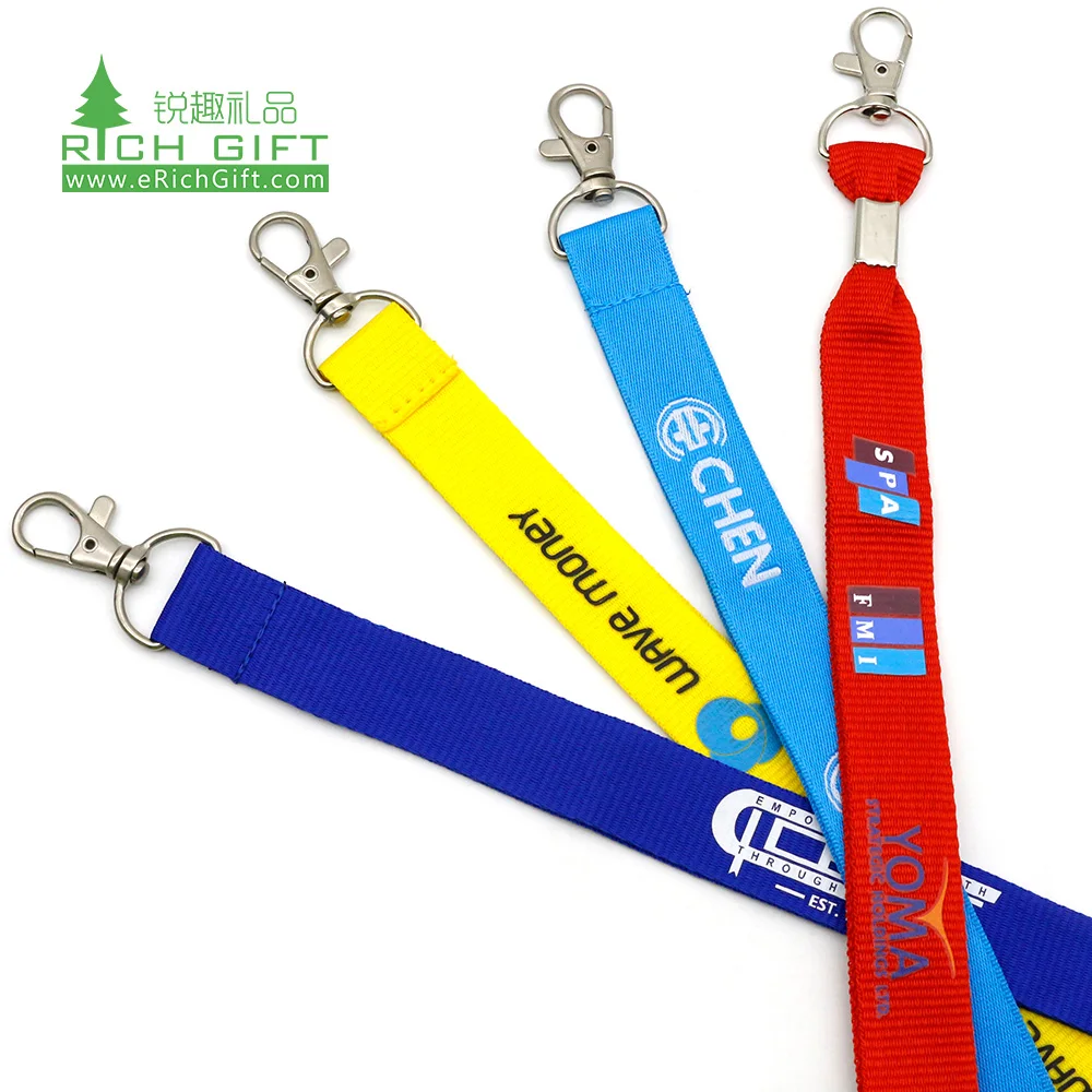 high quality custom woven lanyard jacquard round woven logo tubular lanyard oem woven jacquard round lanyard with woven label