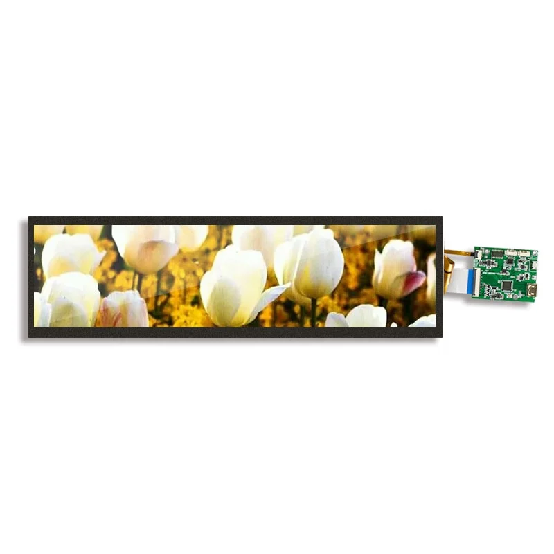 Горячая Распродажа Шэньчжэнь ЖК-модуль дисплея экран TFT IPS HD 8,8 дюймов HSD088IPW1-A00 1920x480 с сенсорным экраном и контрольная панель промышленного