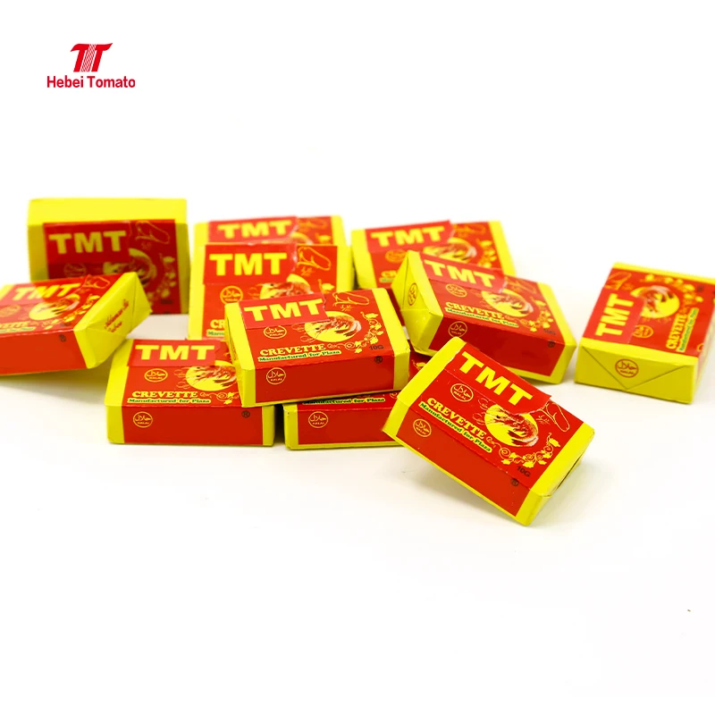 OEM Wholesale 10gx60 cubes TMT Beef Flavor Stock Cube Seasoning Bouillon Cube