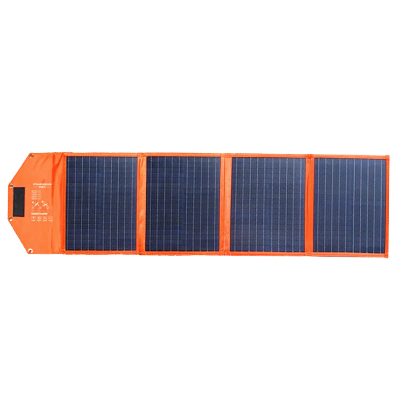 CHAM With energy storage products using portable single-crystal silicon photovoltaic power generation solar panel 100W