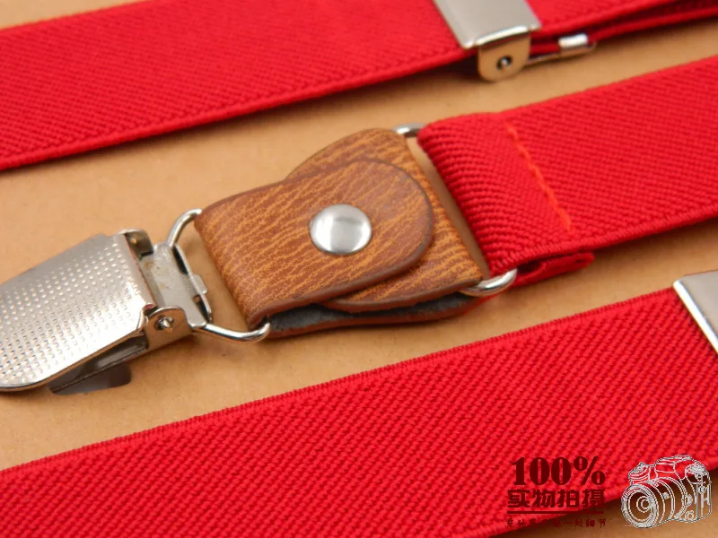 Soild Color Children Belt Baby Boys Girls Suspenders Clip-on Y-Back Braces Elastic Kids Adjustable Suspenders