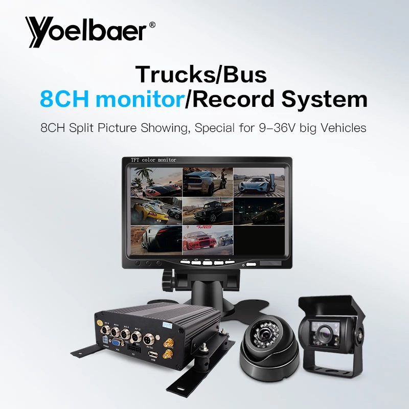  8CH HDD MDVR H.264 Bus DVR 720P 1080P GPS Автомобильный жесткий диск 3G