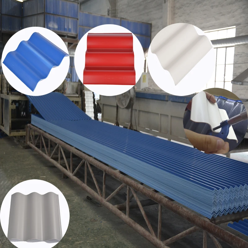 
APVC UPVC plastic roof sheet tile building construction prefabricated house materials 