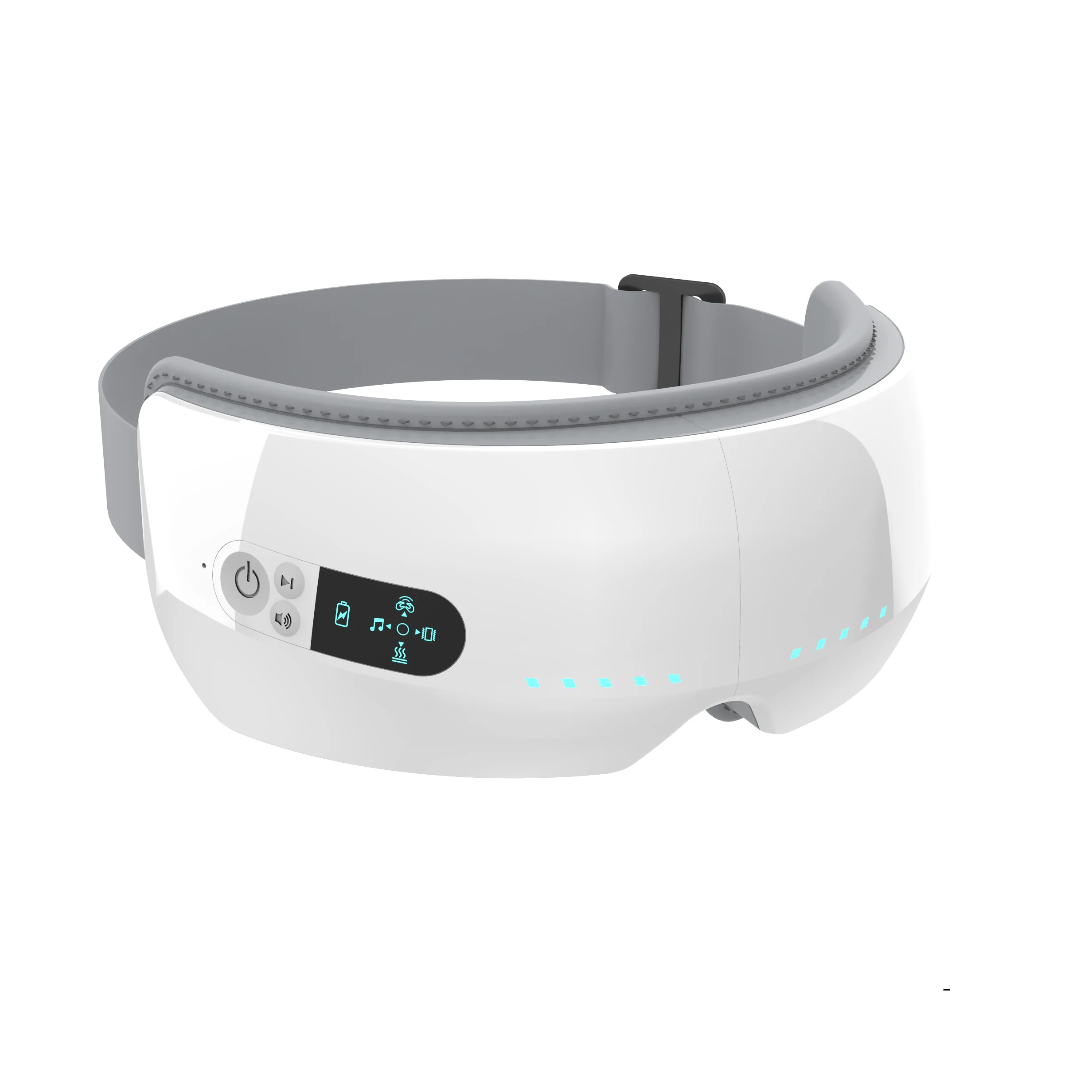 
 Amazon Hot Sale Factory Wholesale Portable Mini Electric Acupuncture Alleviate Eye Stress Eye Massager with Heat  