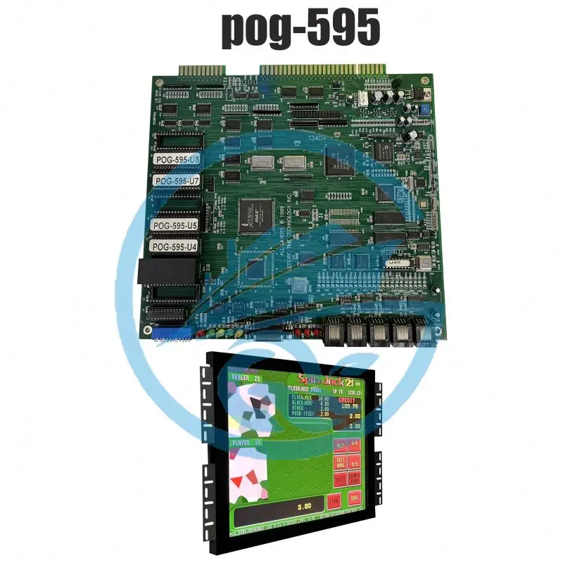 Wms game fox 340 south pog 595 580 510 жизнь роскошного золота Сенсорный игровой автомат доска Сфинкс t340