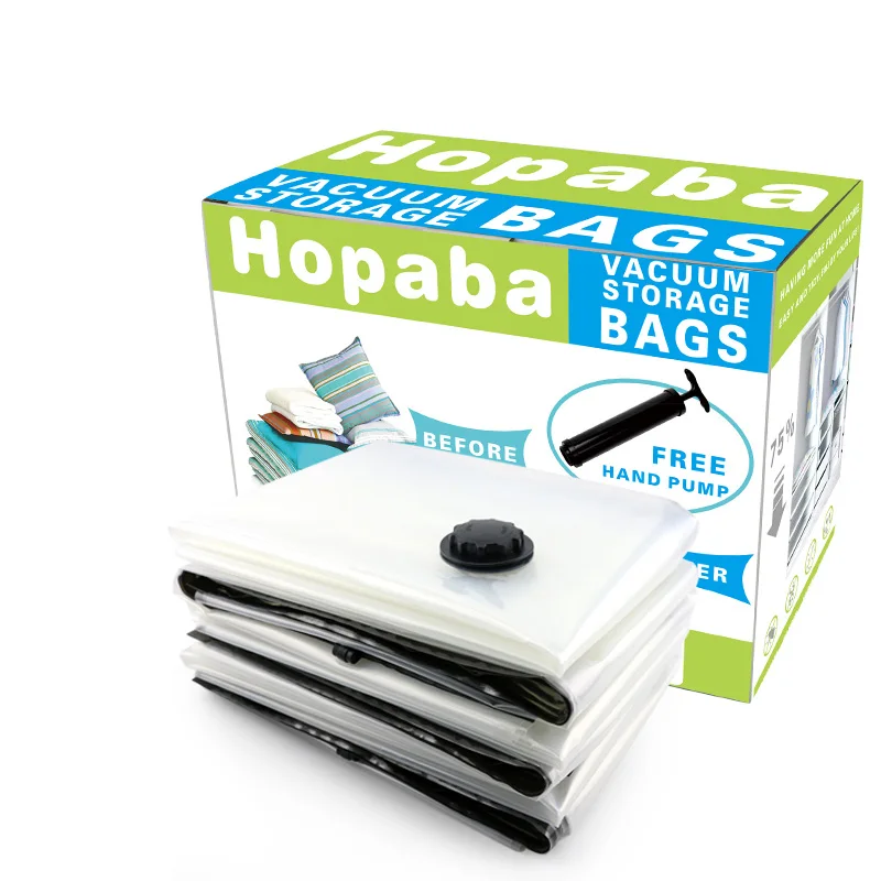 Popular in world high quality PE vacuum compressed bags for travel