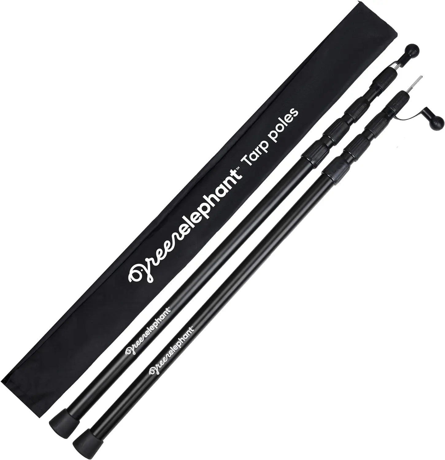 Portable Tent Poles for Outdoor Camping Backpacking Awning Tarp Poles