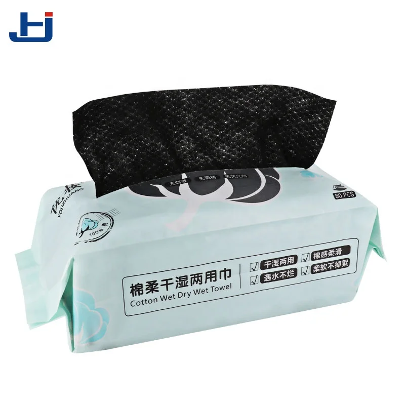 100% Organic Bamboo Material Biodegradable Wet or Dry Bamboo Wipes for Newborns OEM