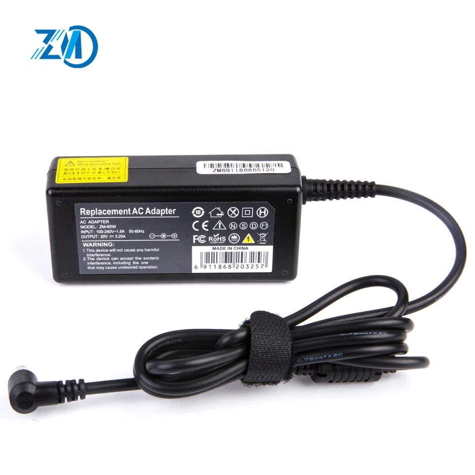 65w 20v 3.25a 5 5*2 адаптер зарядного устройства для ноутбука 325a блок питания IBM Liteon