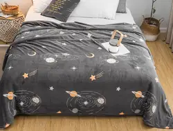 Hot Selling Cheaper Price  New   Design  Printed  Flannel fabric Super Soft  Throw Blanket